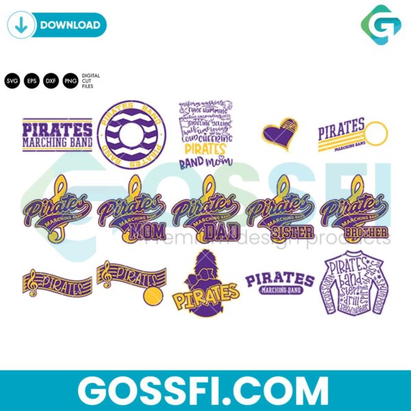 pirates-band-bundle-svg-digital-download