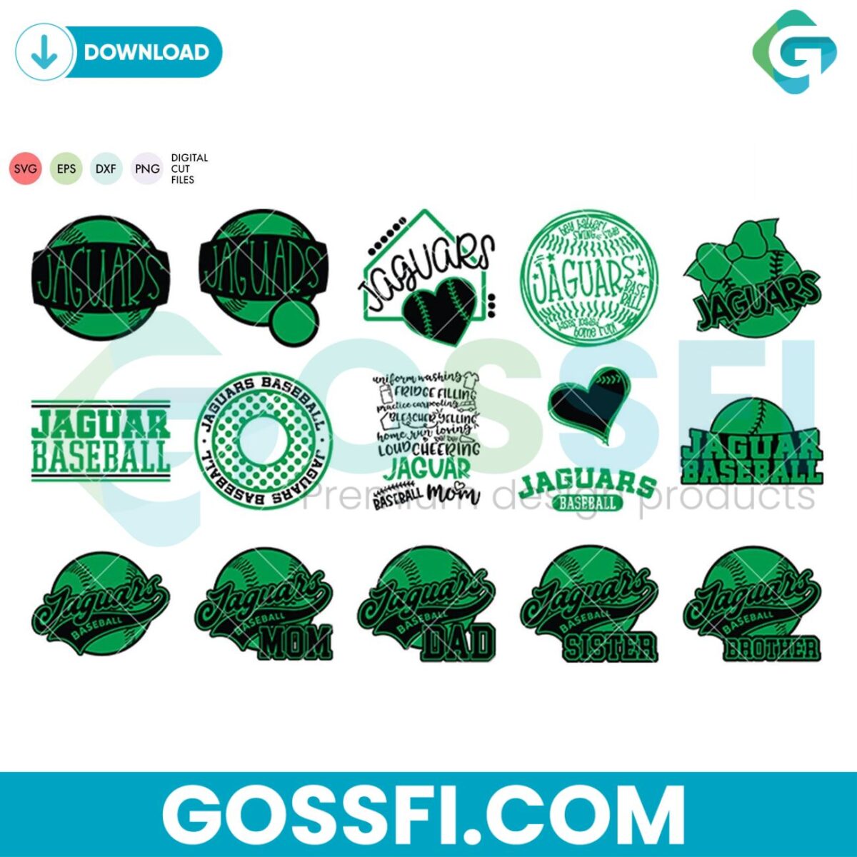 jaguars-baseball-bundle-svg-digital-download