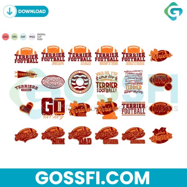 terriers-football-bundle-svg-digital-download