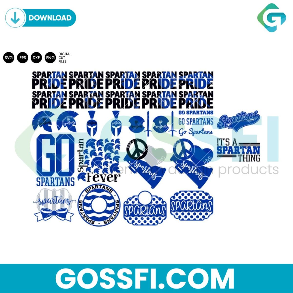 spartans-mascot-bundle-blue-svg-digital-download