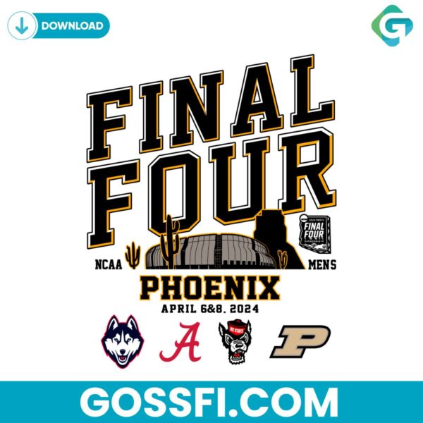 final-four-2024-basketball-team-svg-digital-download