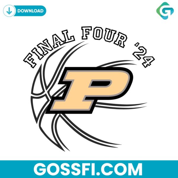 final-four-24-purdue-boilermakers-basketball-svg