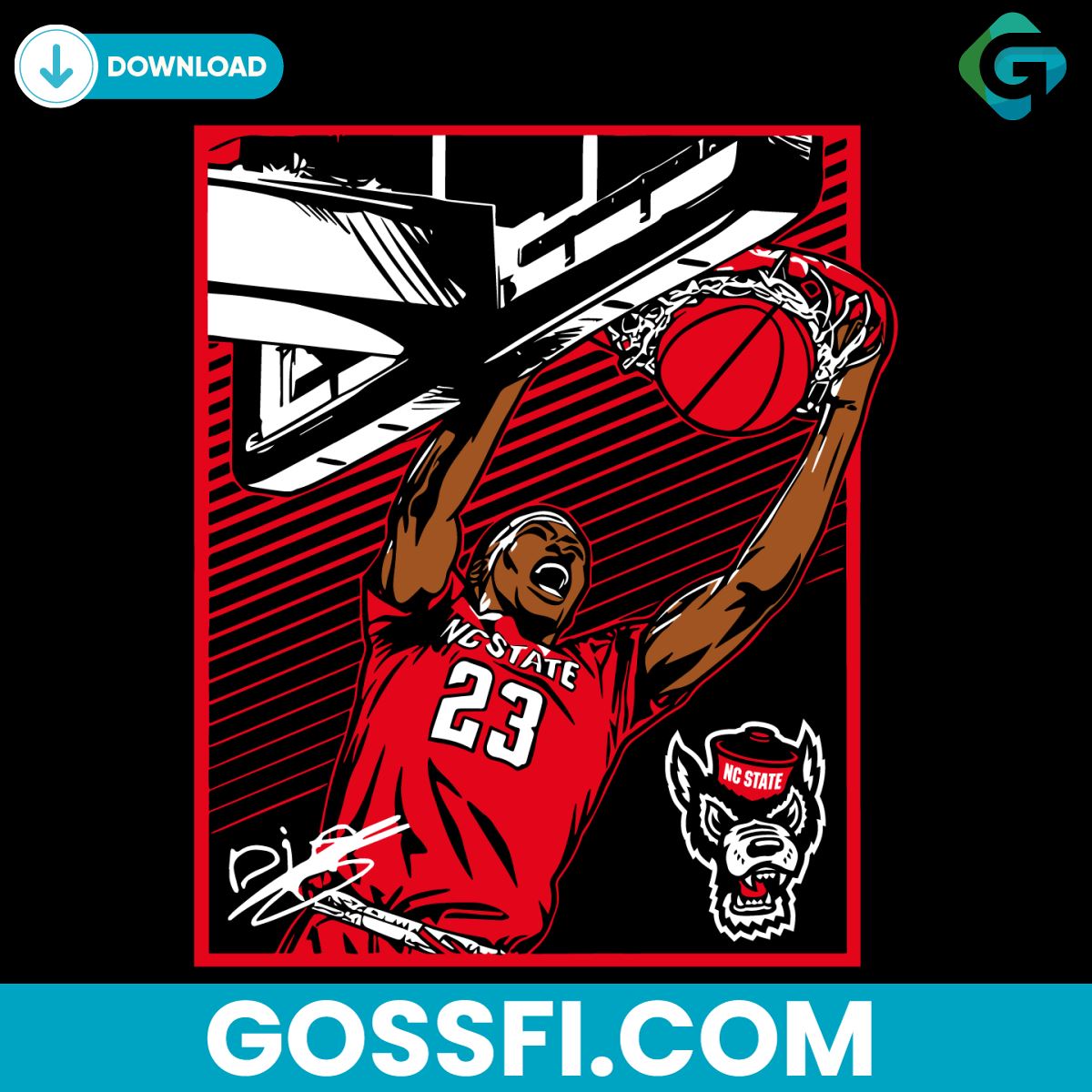 nc-state-basketball-mo-diarra-signature-slam-svg