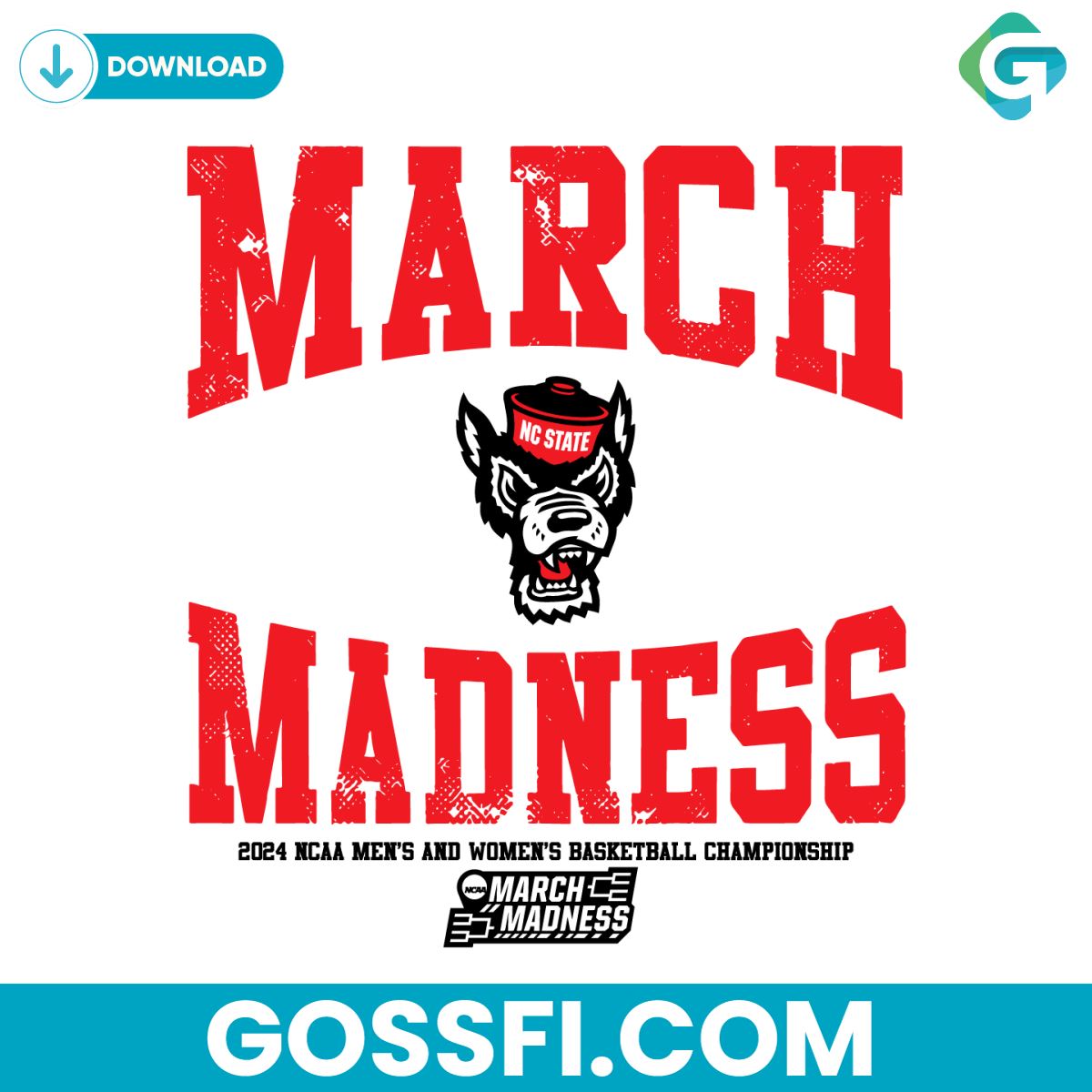 nc-state-basketball-march-madness-svg-digital-download