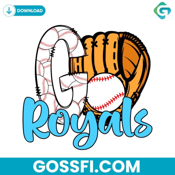 go-royals-glove-baseball-svg-digital-download
