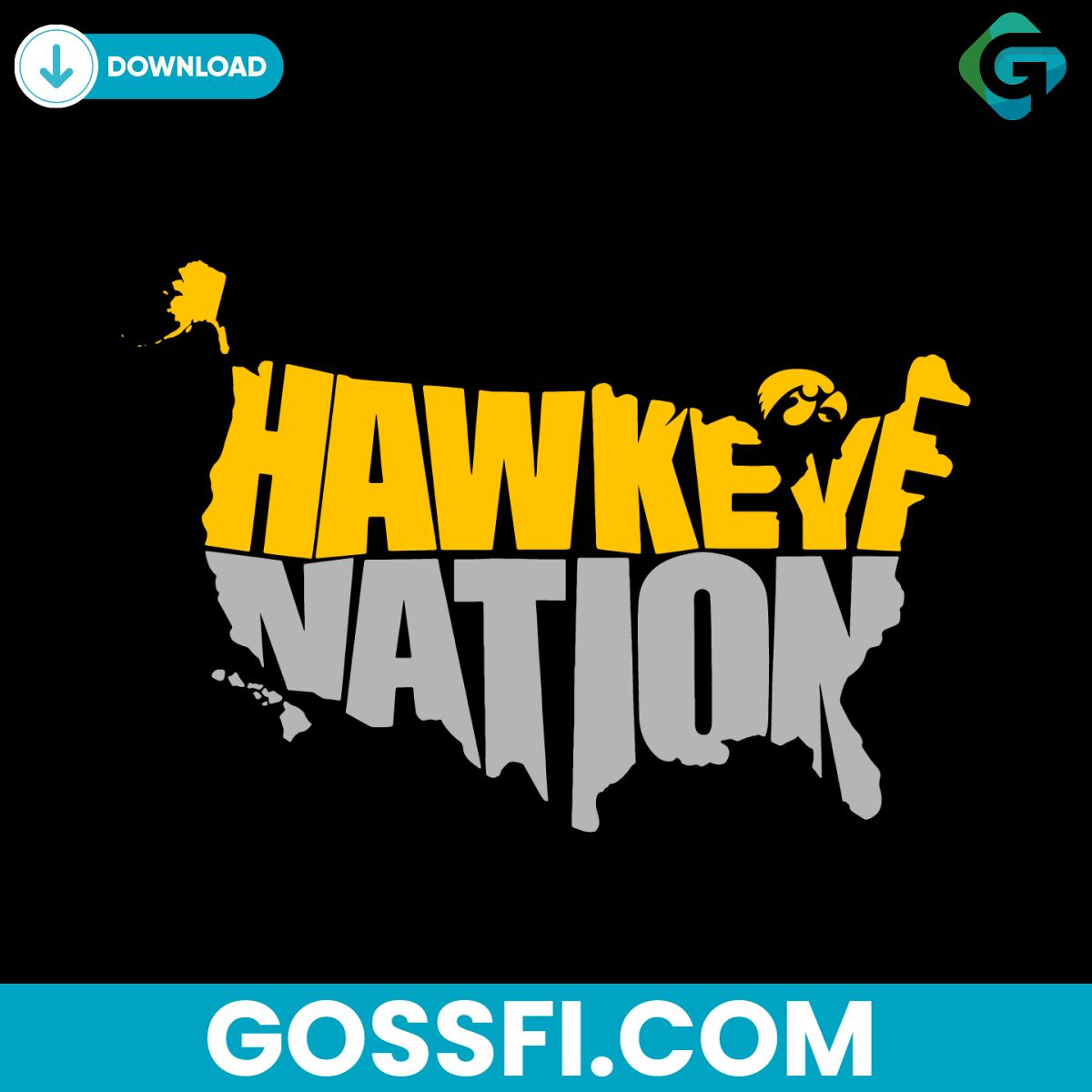 iowa-hawkeye-nation-map-svg-digital-download