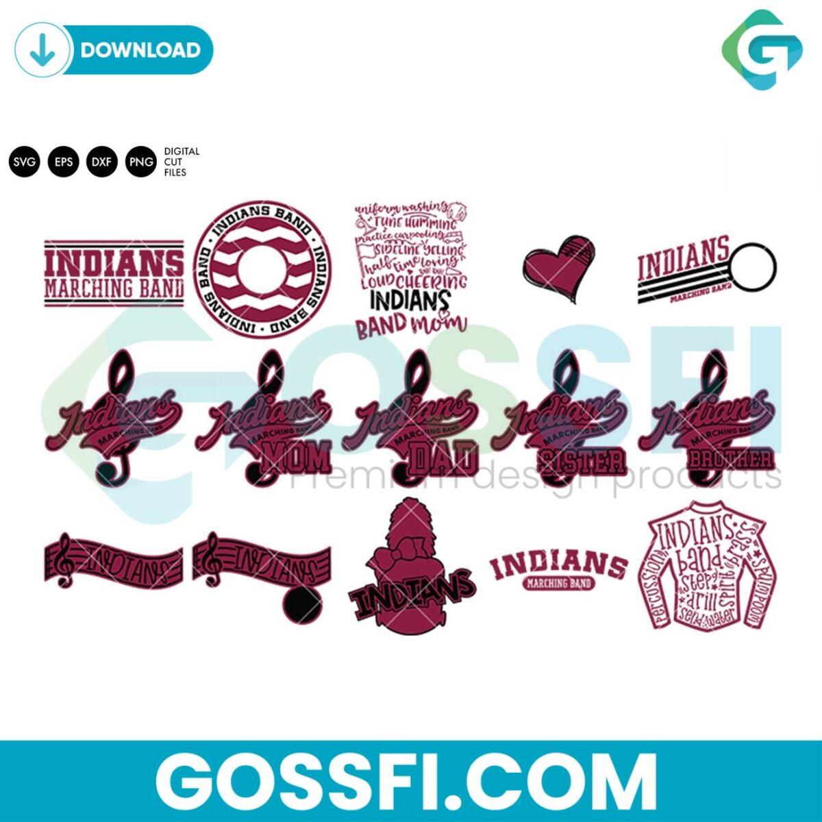 indians-band-bundle-svg-digital-download