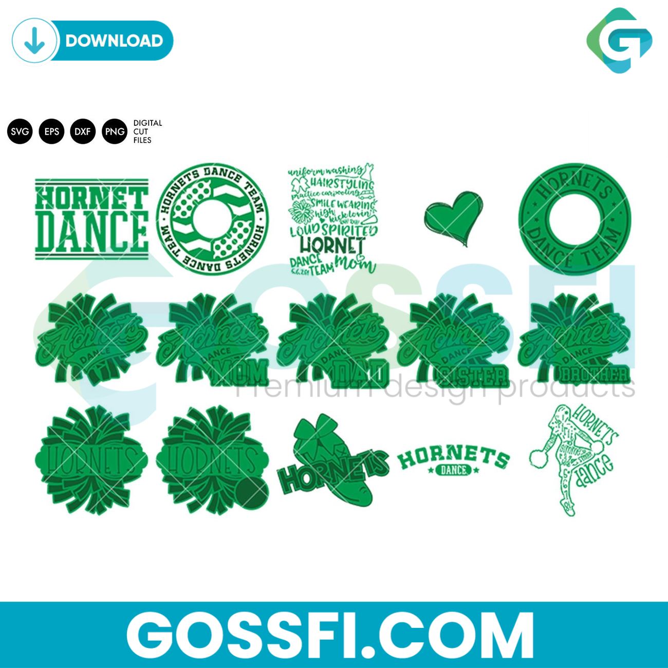 hornets-dance-bundle-svg-digital-download