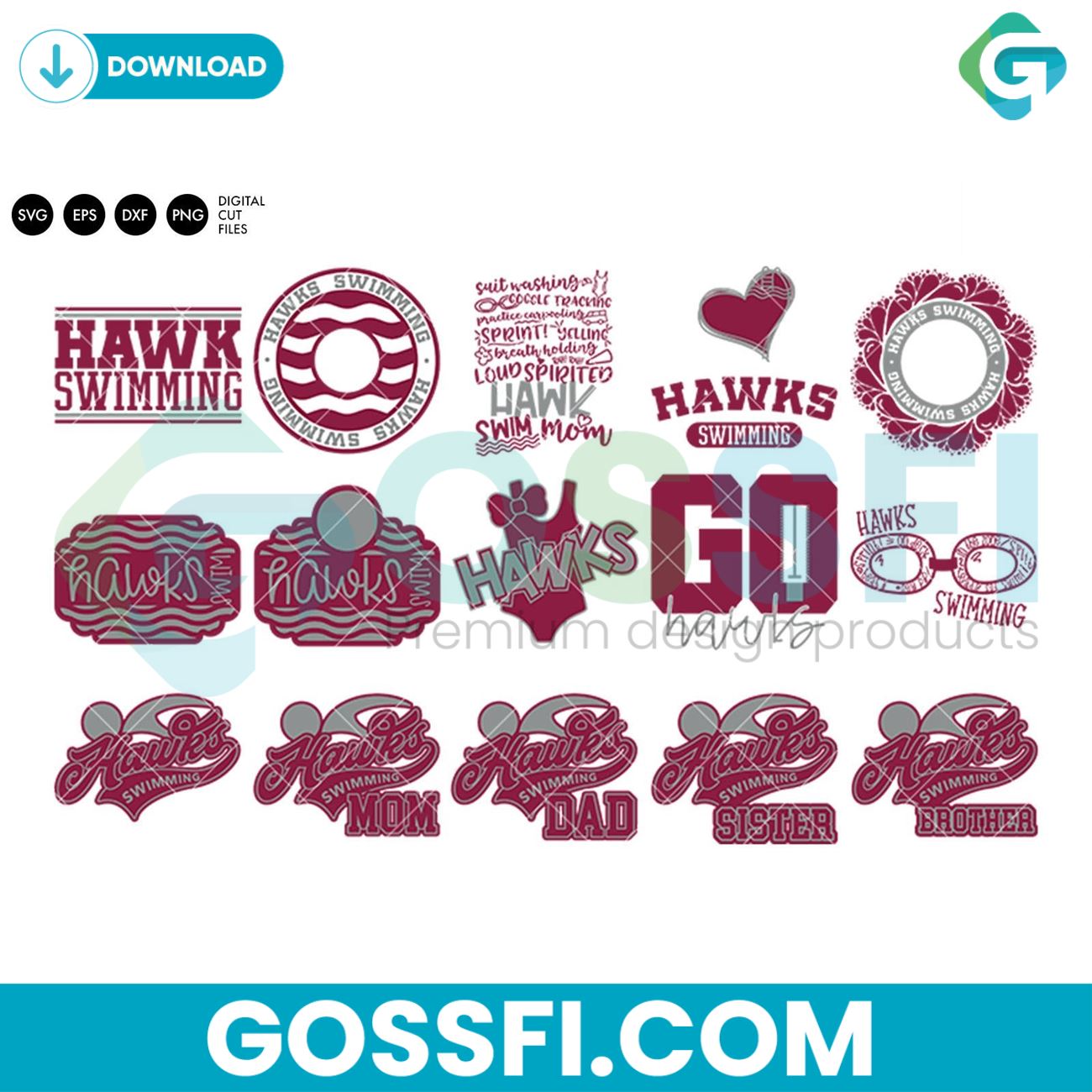 hawks-swim-bundle-svg-digital-download