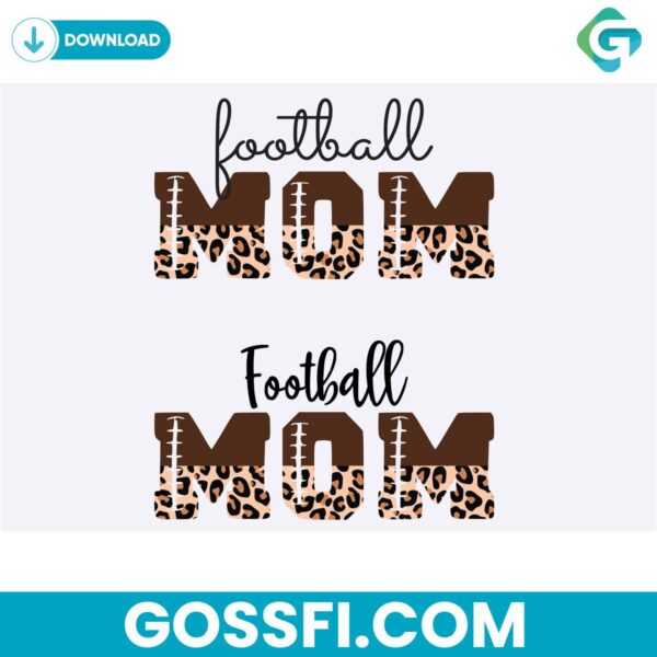 football-mom-svg-digital-download