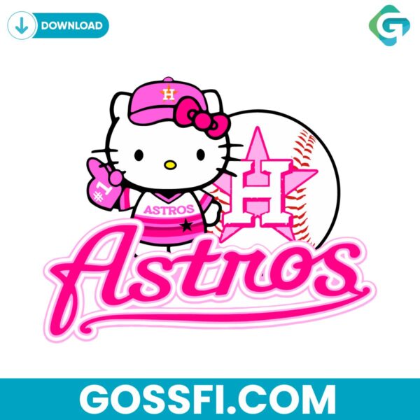 houston-astros-hello-kitty-baseball-mlb-svg-digital-download