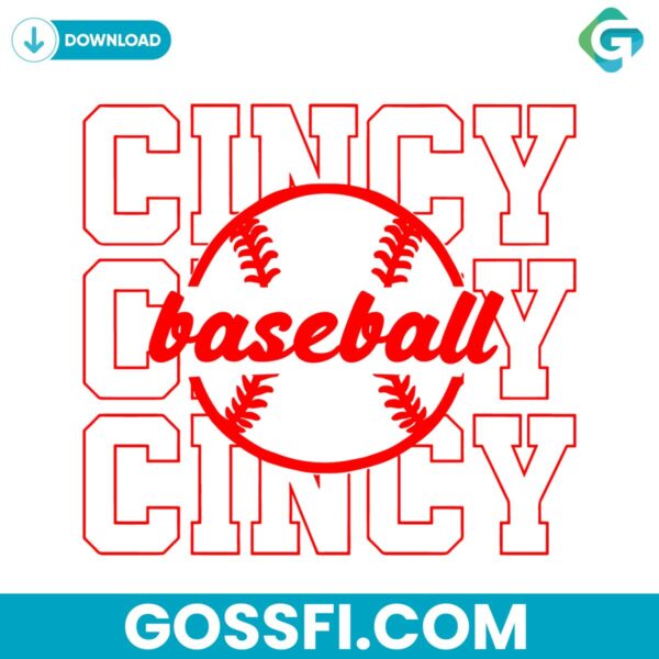 cincy-baseball-mlb-svg-digital-download