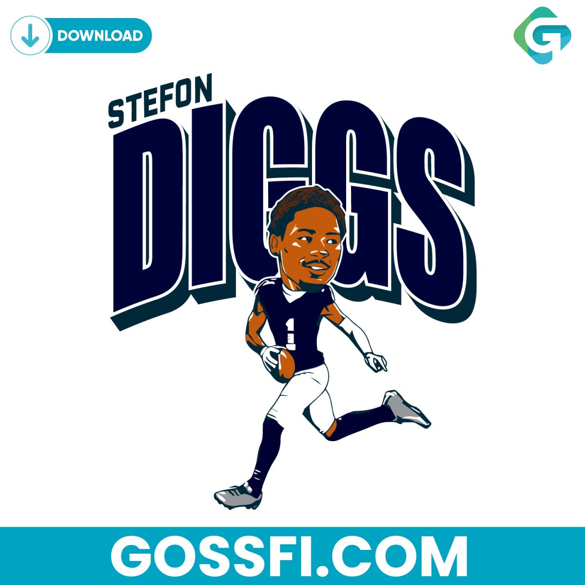stefon-diggs-houston-texas-football-nfl-svg-digital-download