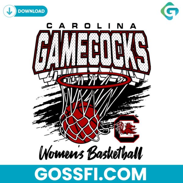 carolina-gamecocks-womens-basketball-net-svg