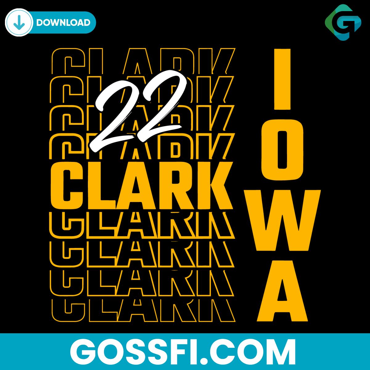 clark-repeat-22-iowa-basketball-ncaa-player-svg