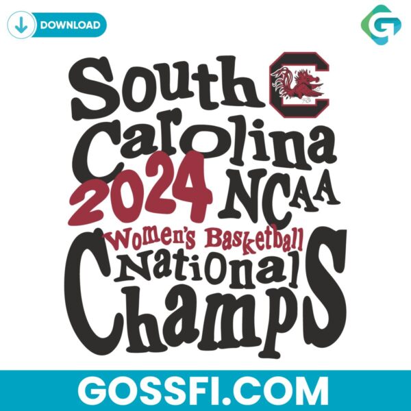 south-carolina-ncaa-national-champs-2024-svg