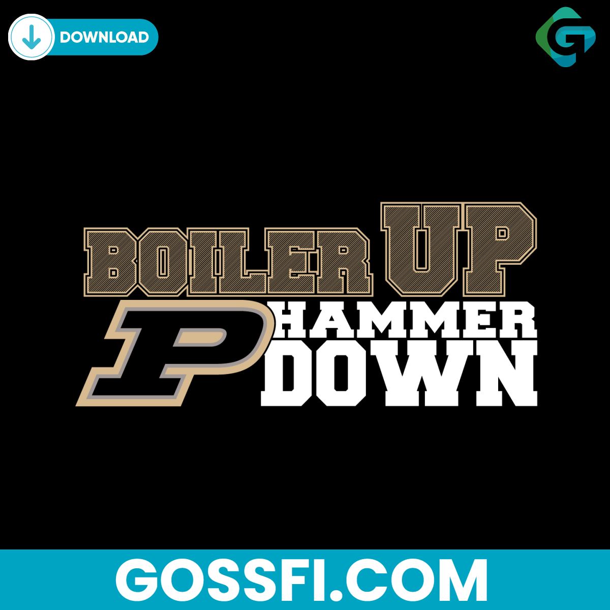 boiler-up-hammer-down-purdue-boilermakers-svg