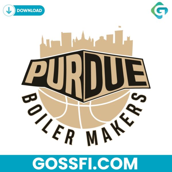 purdue-basketball-skyline-boilermakers-svg