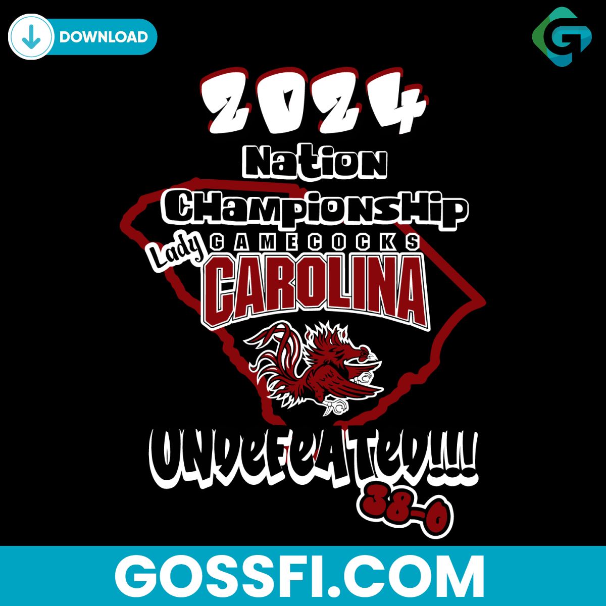 south-carolina-gamecocks-nation-championship-2024-svg