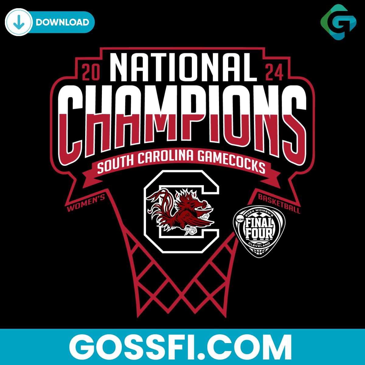 ncaa-south-carolina-womens-basketball-2024-national-champions-svg