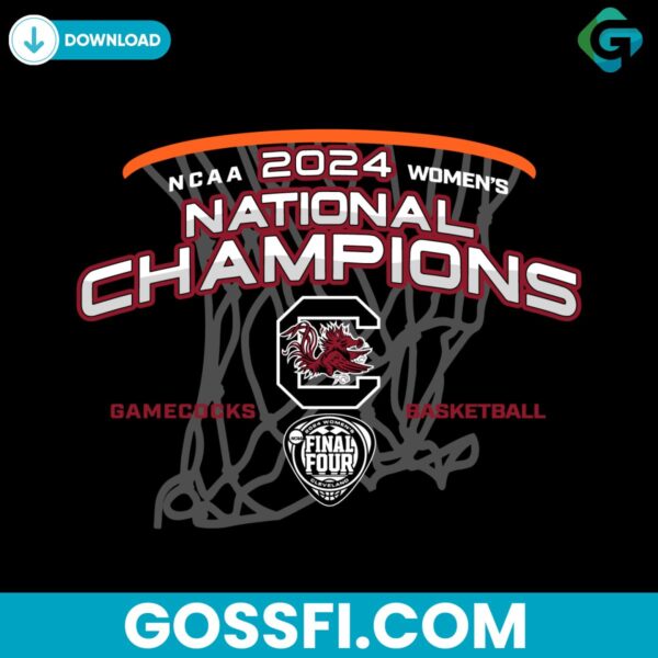 national-champions-south-carolina-womens-basketball-2024-svg