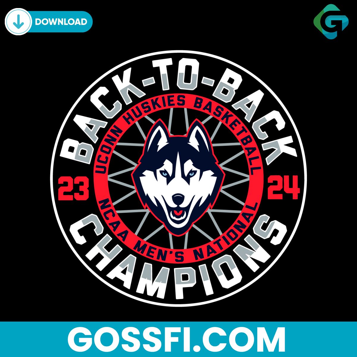 uconn-huskies-circle-back-to-back-champions-ncaa-svg