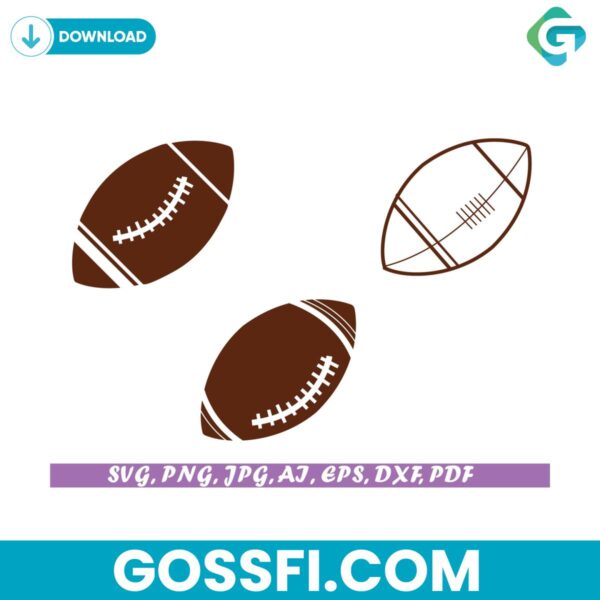 football-svg-digital-download