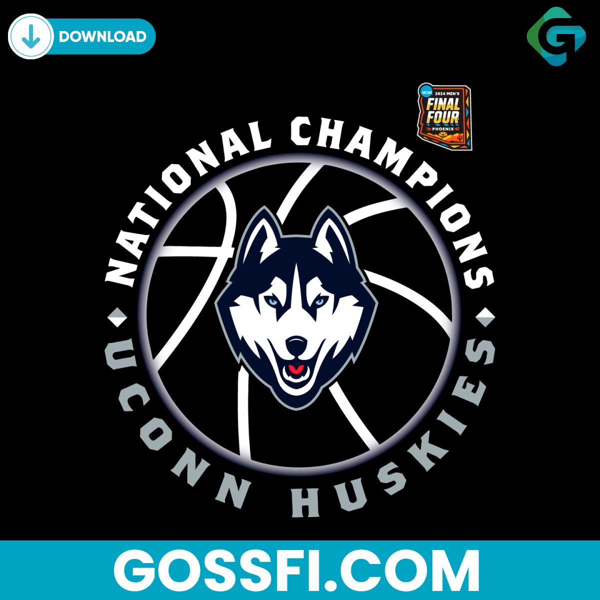 basketball-national-champions-uconn-huskies-2024-svg