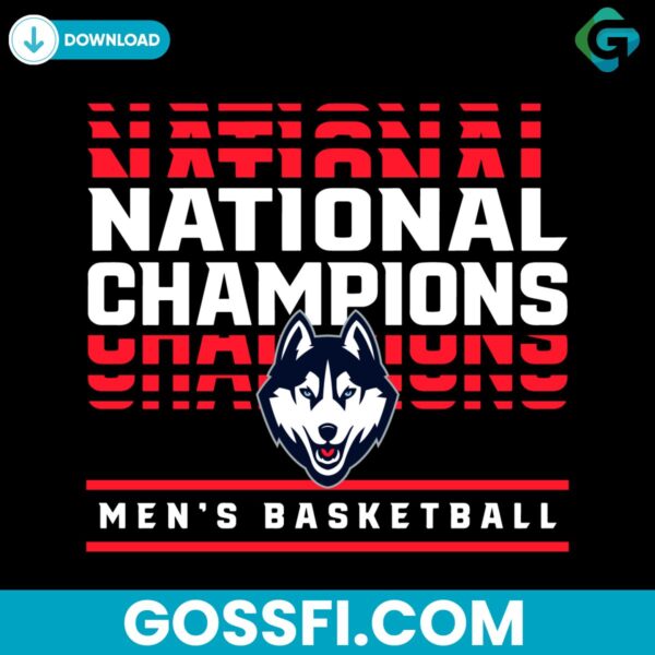 national-champions-mens-basketball-uconn-huskies-svg