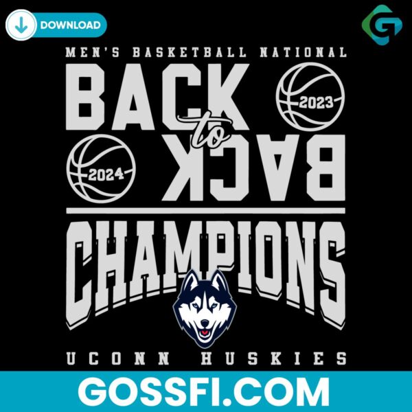 back-to-back-basketball-champions-uconn-huskies-svg