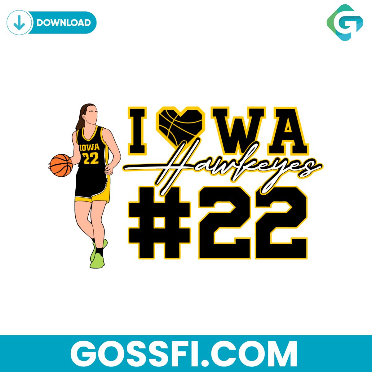 caitlin-clark-hawkeyes-22-iowa-basketball-svg