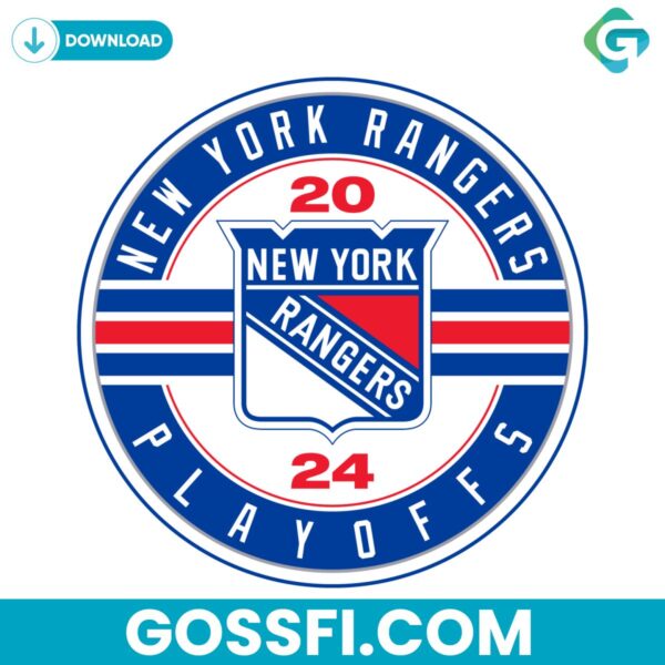 circle-new-york-rangers-2024-hockey-svg-digital-download