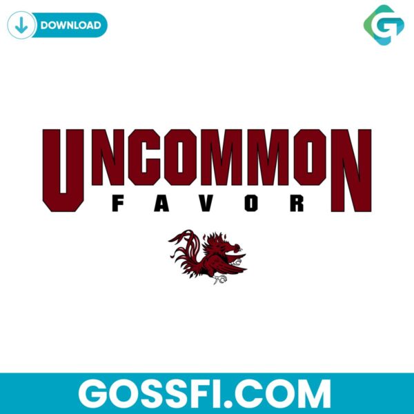 uncommen-favor-south-carolina-gamecocks-svg