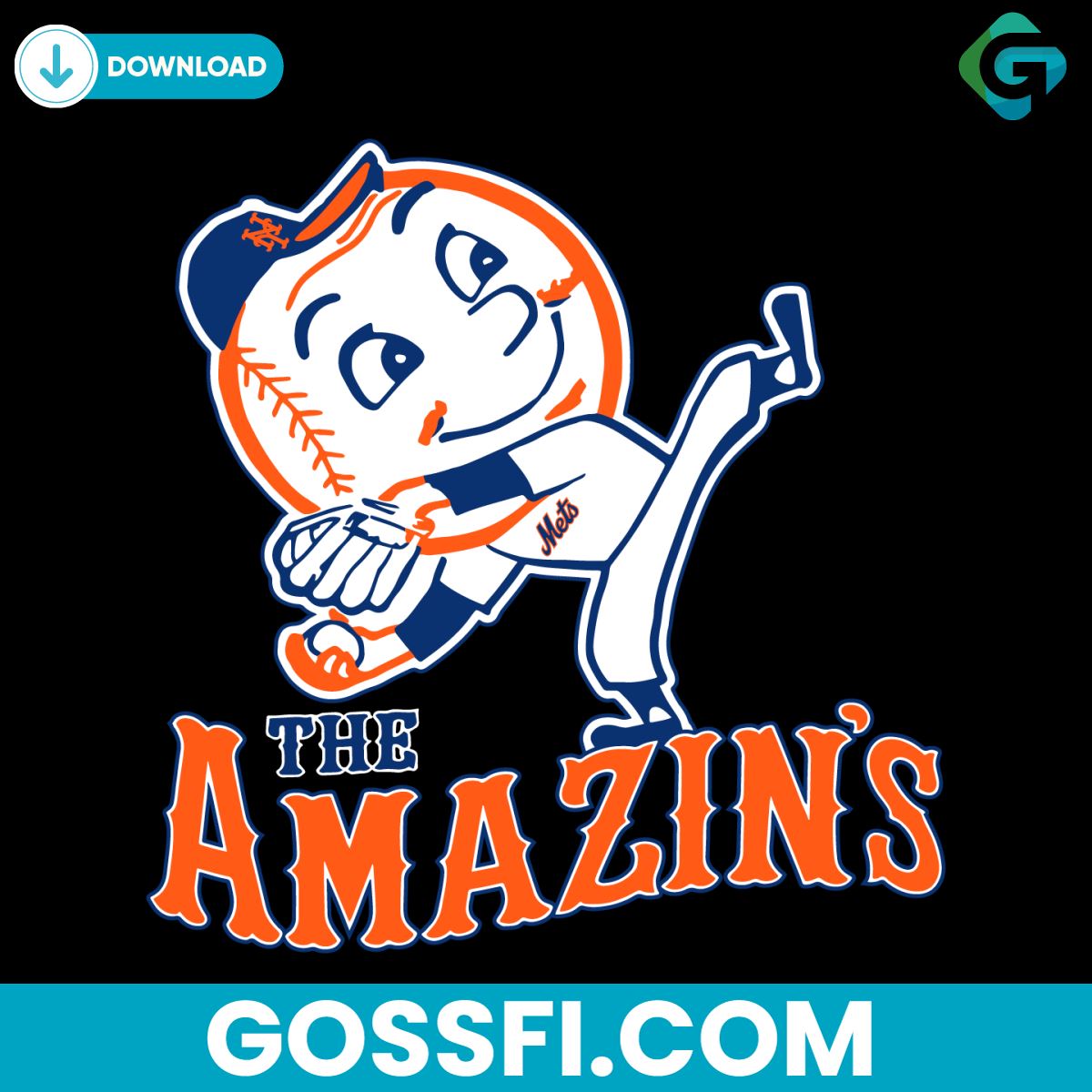 the-amazins-new-york-mets-baseball-mlb-svg-digital-download