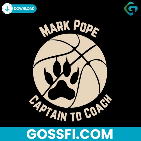 mark-pope-captain-to-coach-basketball-kentucky-svg