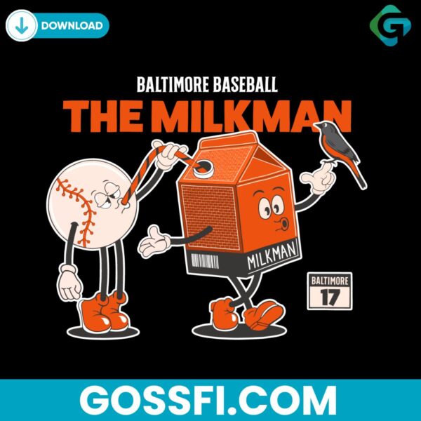 baltimore-baseball-the-milkman-mlb-png-digital-download