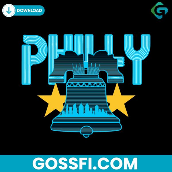 philly-baseball-neon-stars-svg-digital-download