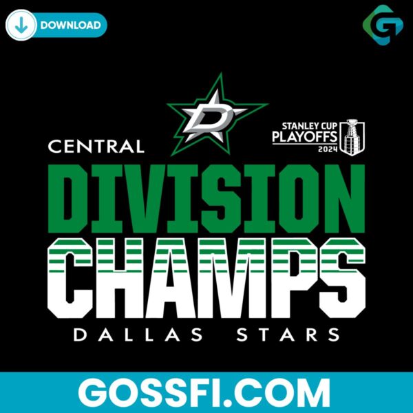 dallas-stars-2024-central-division-champions-hockey-svg
