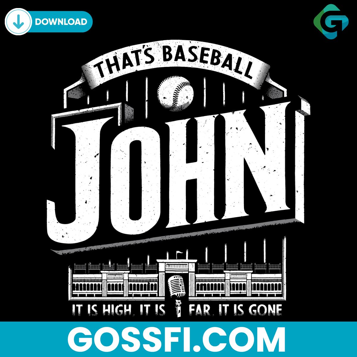 that-is-baseball-john-it-is-high-far-gone-yankees-baseball-svg