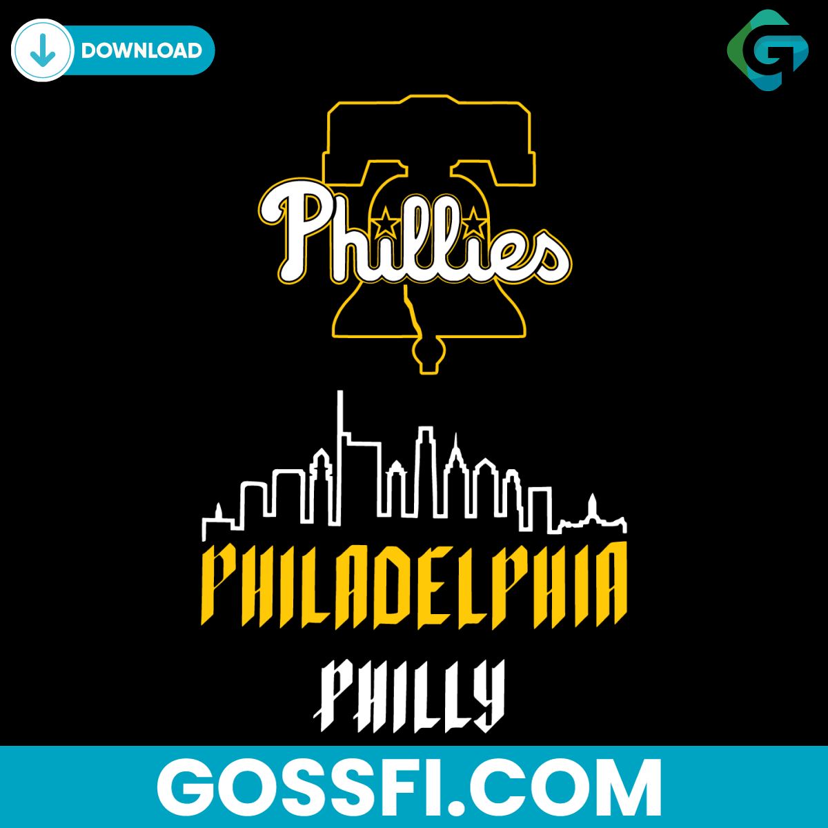 phillies-baseball-philadelphia-skyline-svg-digital-download