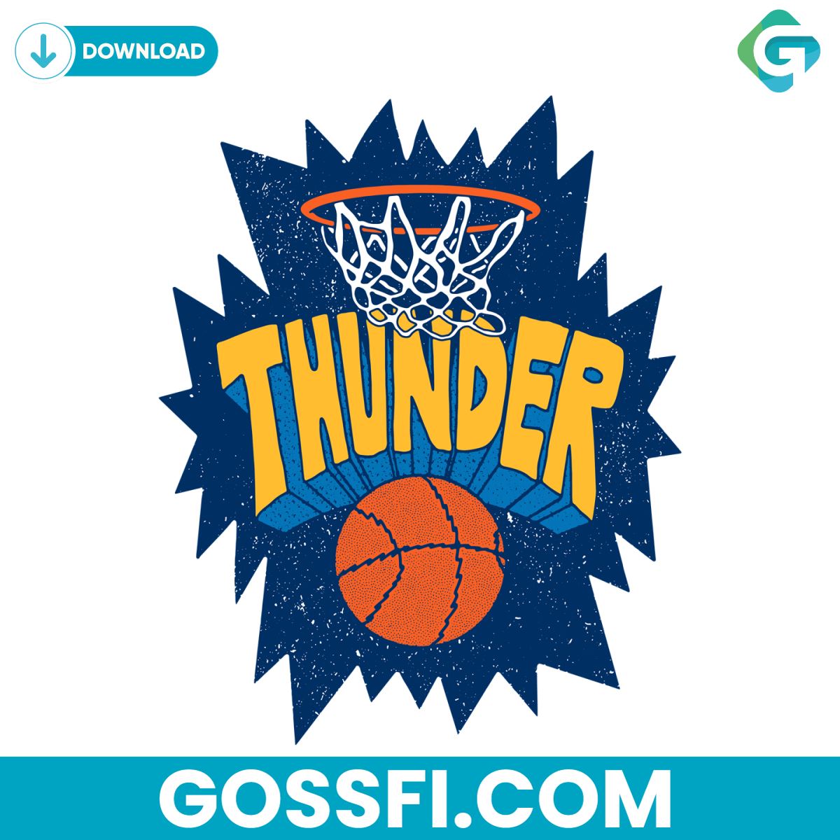 thunder-swish-basketball-nba-team-svg-digital-download