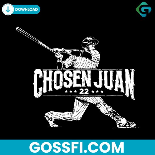 chosen-juan-new-york-baseball-yankees-svg-digital-download