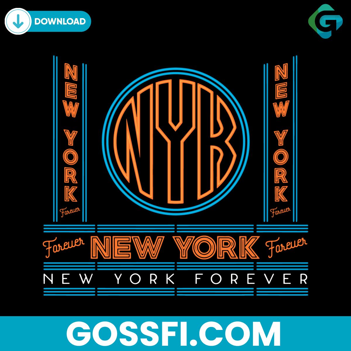 new-york-forever-basketball-nyk-svg-digital-download
