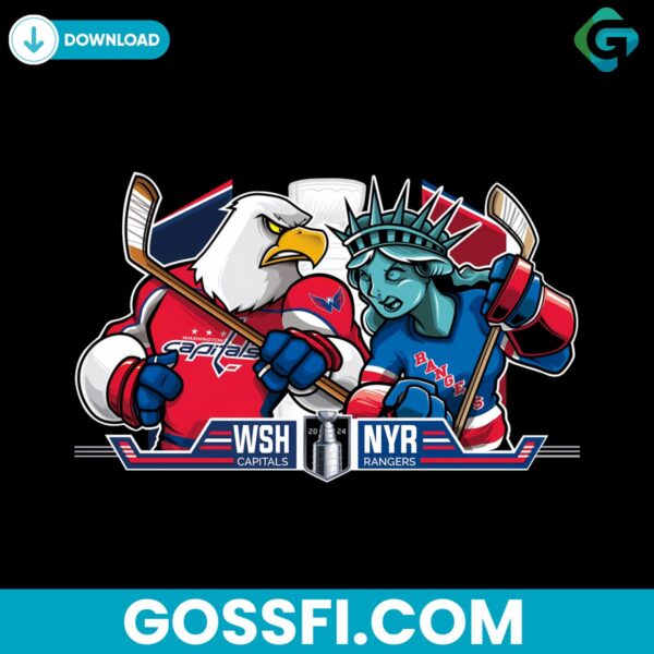 new-york-rangers-vs-washington-capitals-hockey-png
