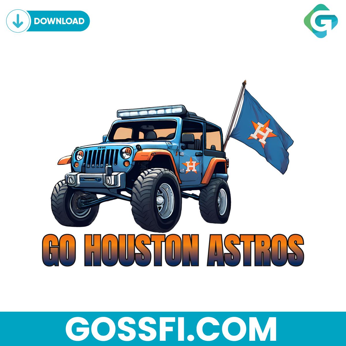 go-houston-astros-car-flag-baseball-team-mlb-png