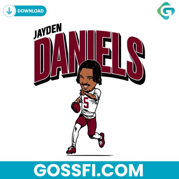 jayden-daniels-washington-commanders-nfl-svg