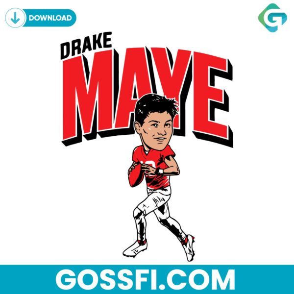 drake-maye-new-england-patriots-nfl-svg