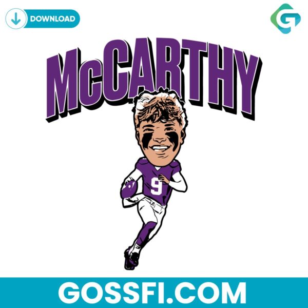 j-j-mccarthy-minnesota-vikings-nfl-draft-2024-svg