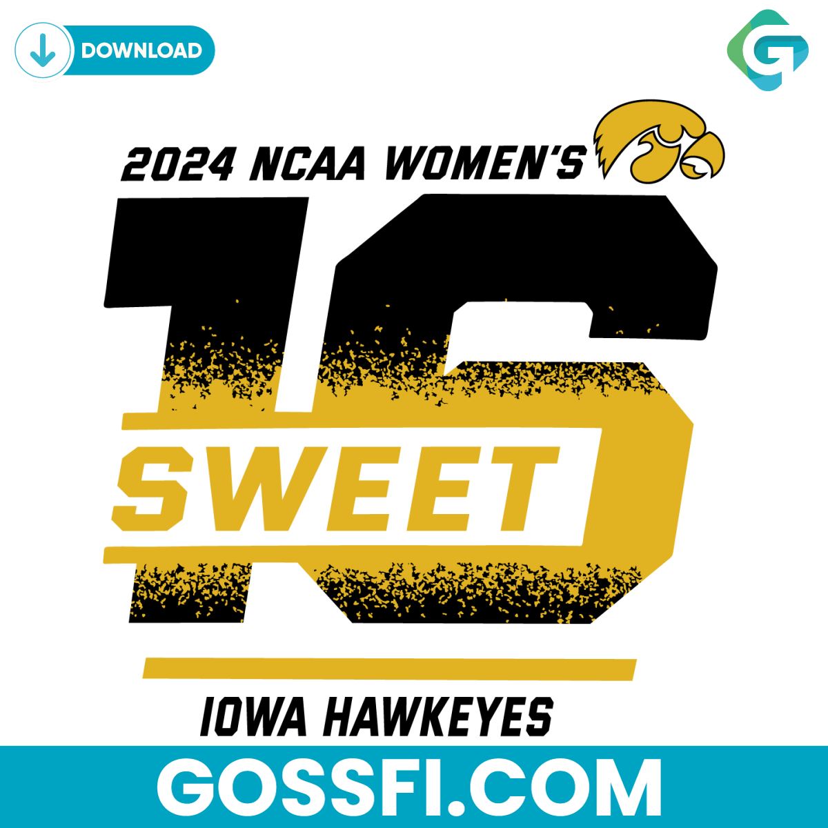 iowa-hawkeyes-2024-ncaa-womens-sweet-16-svg