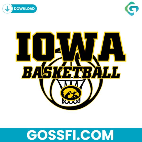 retro-iowa-basketball-net-ncaa-team-svg-digital-download